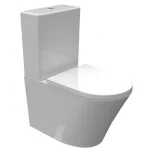AREZZO Design Indiana kombi wc Rimless rövid AR-102BR Biztonságos fizetés
